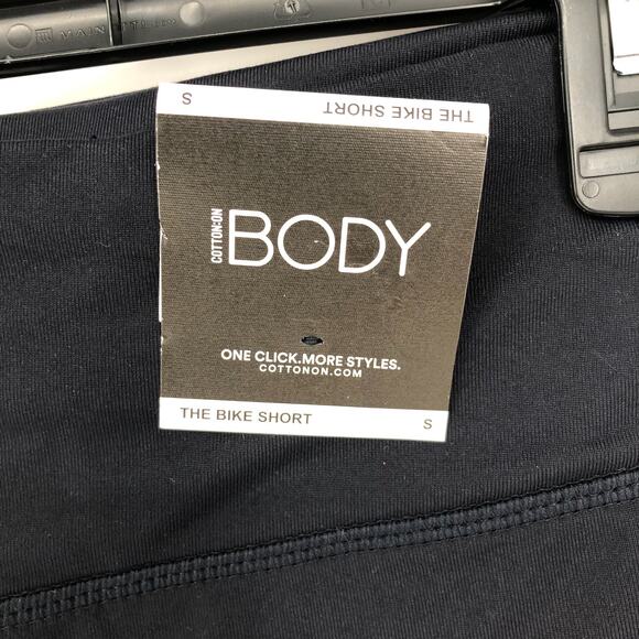 Cotton On Body Womens The Bike Short Small Black Pull On Athletic NWT - Picture 9 of 12